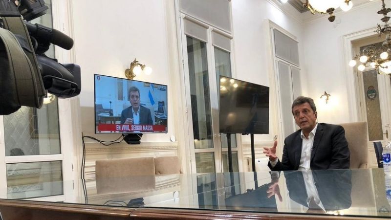 Massa anunció un recorte de $200 millones en Diputados