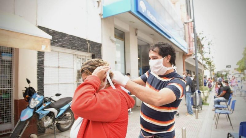 Vicegobernación se sumó al operativo para el cobro seguro de haberes