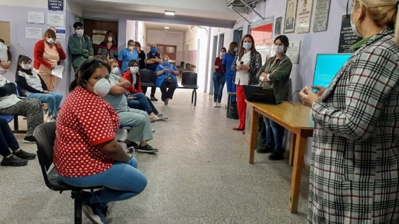 Charla de capacitación sobre "Elementos de Protección Personal"