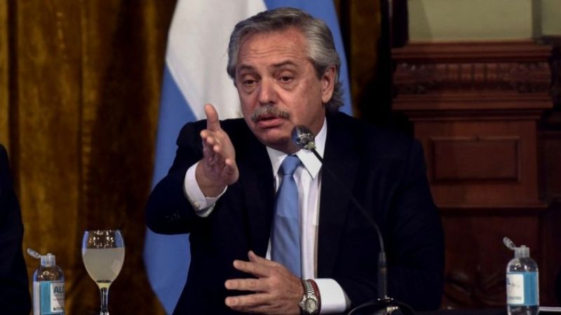 Alberto: "No me corran con la economía"