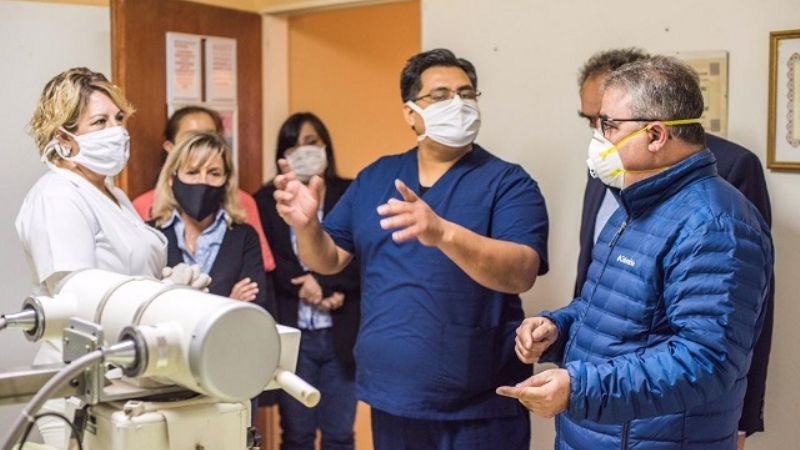 Pandemia: Jalil recorrió hospitales del Oeste