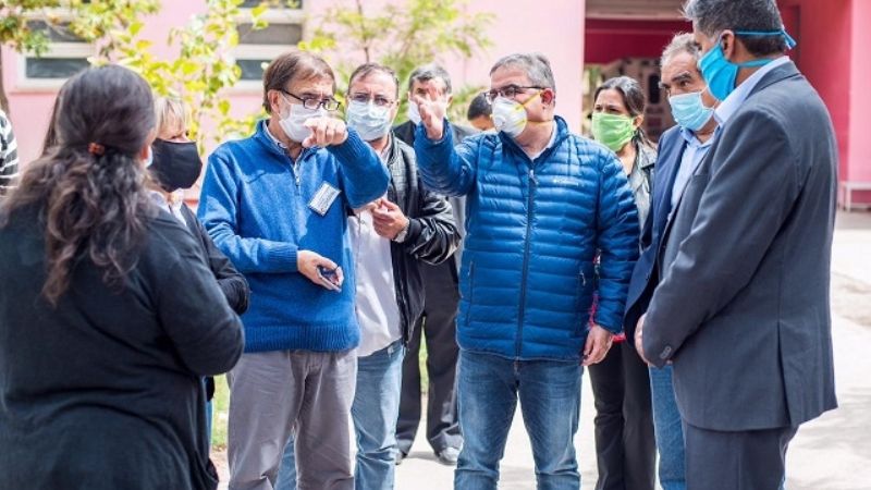 Pandemia: Jalil recorrió hospitales del Oeste
