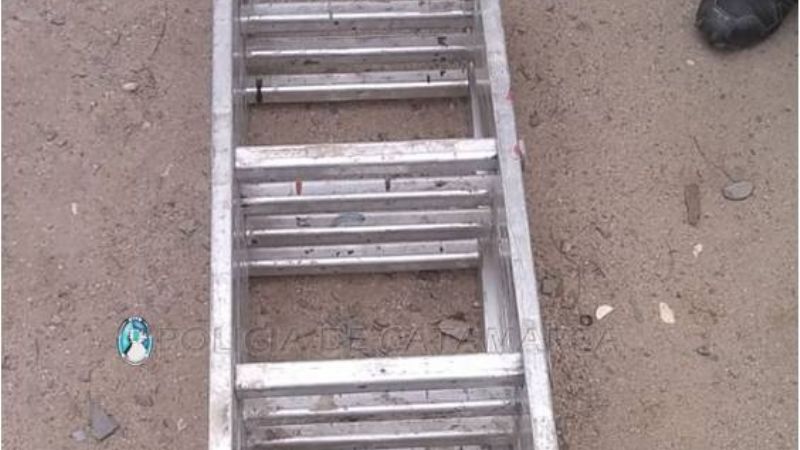 Recuperan una escalera plegable robada en una vivienda