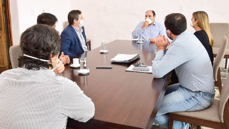 Saadi recibió a concejales de la oposición