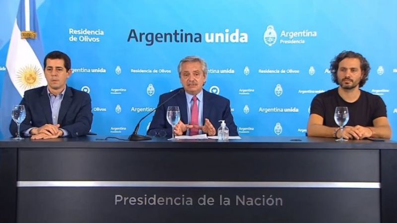 Fernández definió que la cuarentena obligatoria seguirá hasta el 3 de mayo