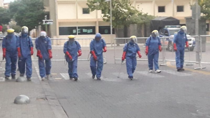 Operativo de prevención en inmediaciones a la Plaza 25 de Mayo