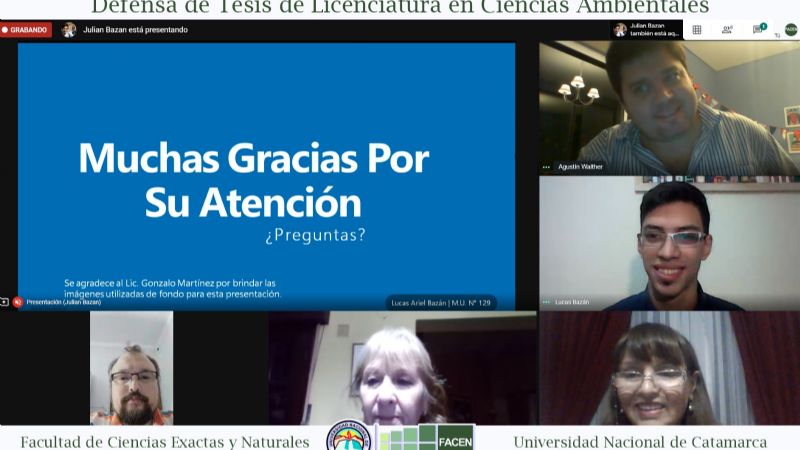 UNCA: Se recibieron los primeros profesionales con modalidad virtual