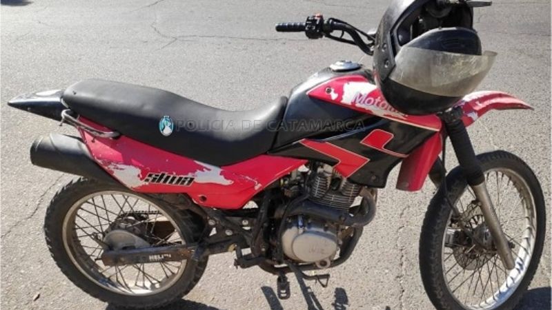 Secuestran una motocicleta en la Capital