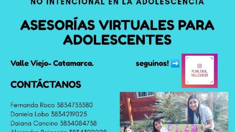 Asesorías virtuales para adolescentes