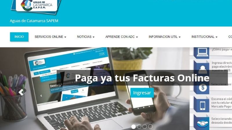 Nueva modalidad online para el pago de facturas con tarjetas