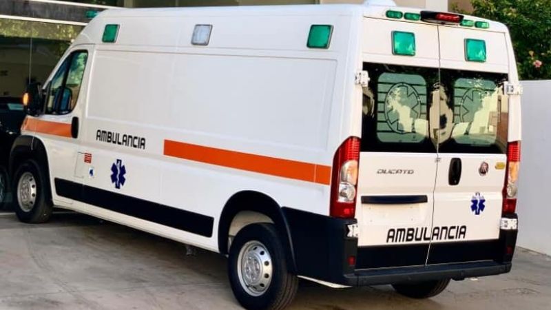 Nueva ambulancia de terapia intensiva para el Hospital de Santa María
