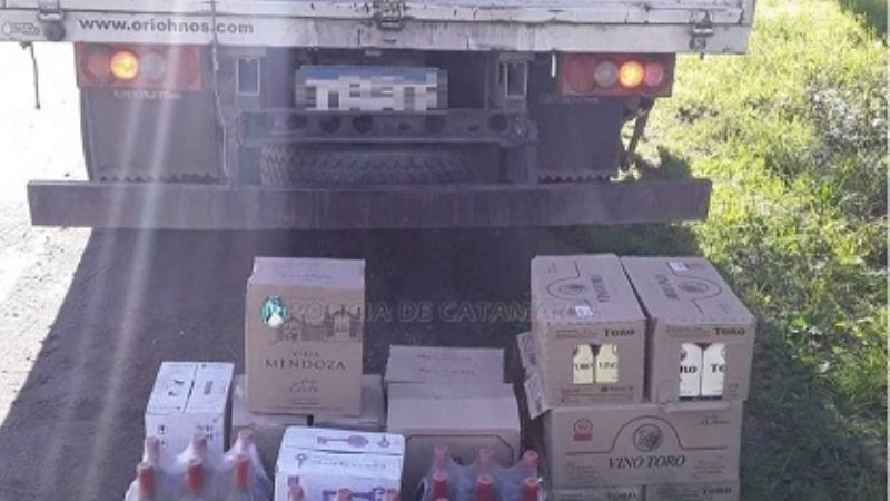 Incautan bebidas alcohólicas