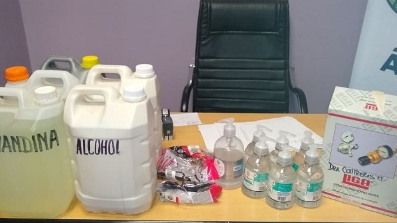 Entregaron insumos en San Antonio de La Paz