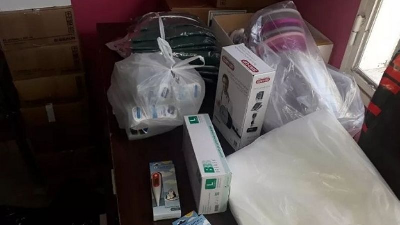 Entregaron insumos en San Antonio de La Paz