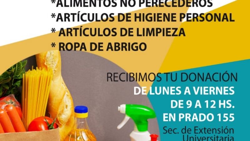 Campaña solidaria para los Centros Comunitarios de Extensión