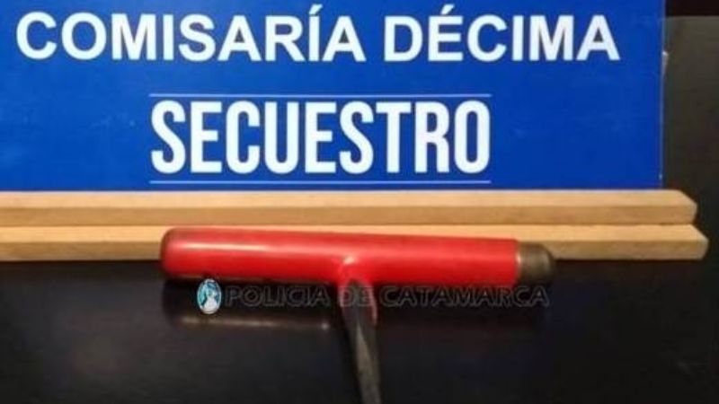 Policía se accidentó en una persecución y atraparon al ladrón en su casa