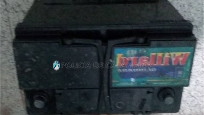 Recuperan una batería