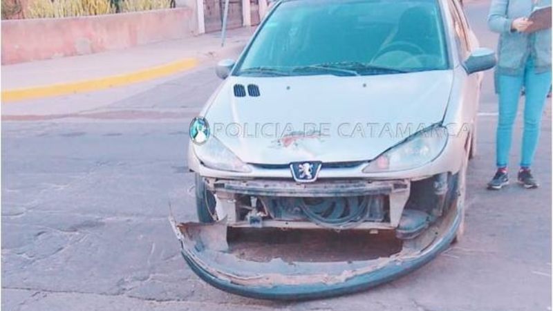 Motociclistas heridos tras un choque en el centro