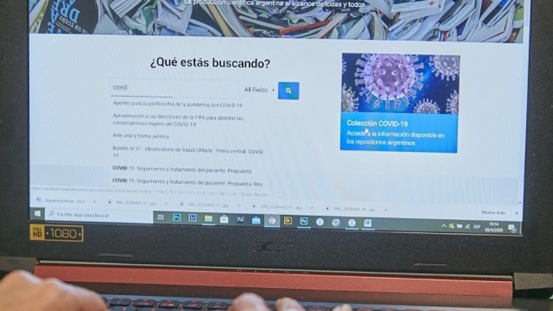 Publicaciones científicas sobre COVID-19 de acceso abierto
