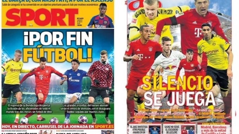 Varios argentinos en la vuelta del fútbol en Alemania