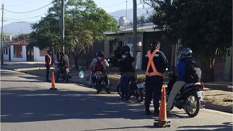 Secuestran 15 vehículos en controles en Capital y Fray Mamerto Esquiú