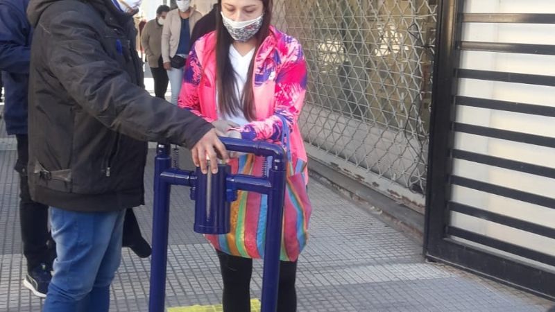 Reabrió el PCPC con estrictos controles sanitarios