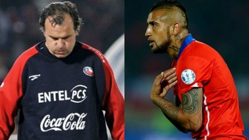 El chileno Arturo Vidal criticó duramente a Bielsa