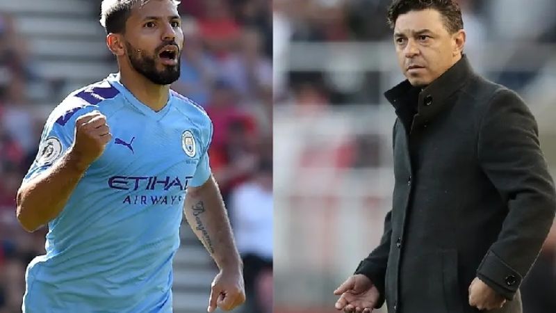 Sergio Agüero elogió al "Muñeco" Agüero