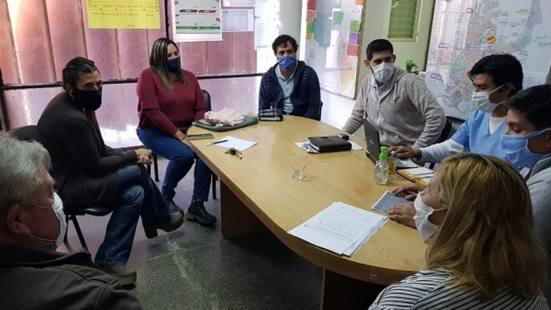 Salud Mental trabajó con personal del CIIC