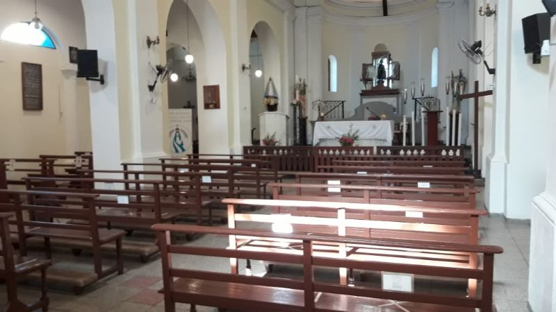 Reabren las puertas del Santuario de San Roque en La Chacarita
