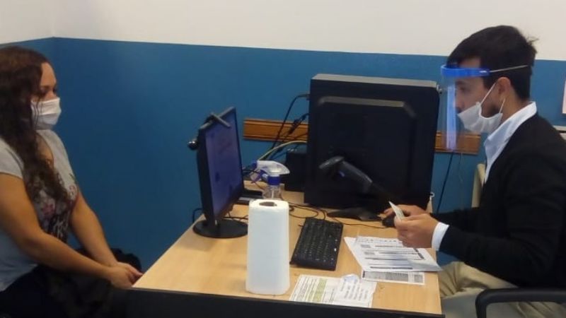 Con turnos por Whatsapp reabrió el Centro de Emisión de Licencias de Conducir