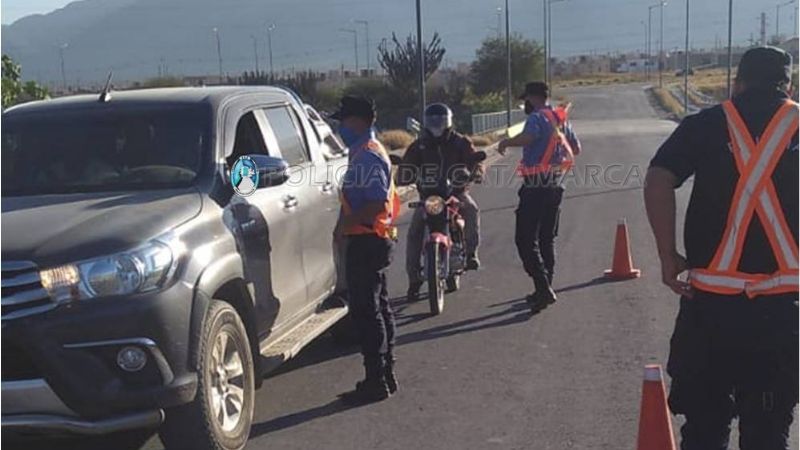 En controles, secuestran nueve vehículos por infracciones