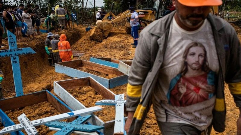 Brasil superó a China en la cantidad de muertes y casos