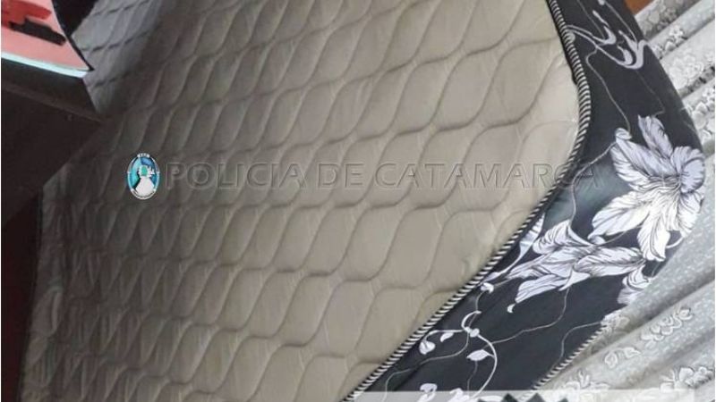 Encuentran en una casa un sommier robado a una mujer