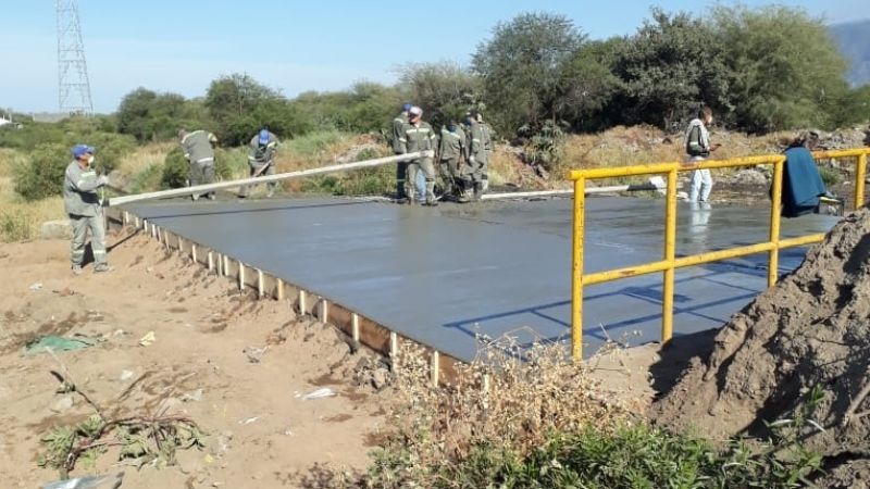 Así está quedando el puente de la Avenida Bicentenario