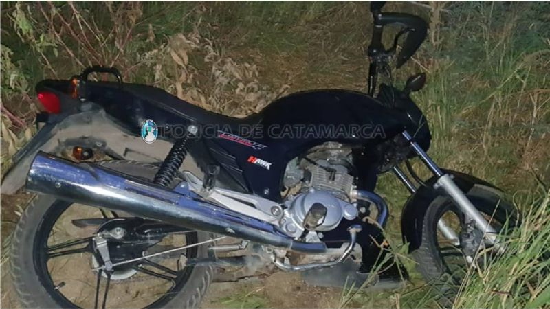 Recuperan una moto robada en Fray Mamerto Esquiú