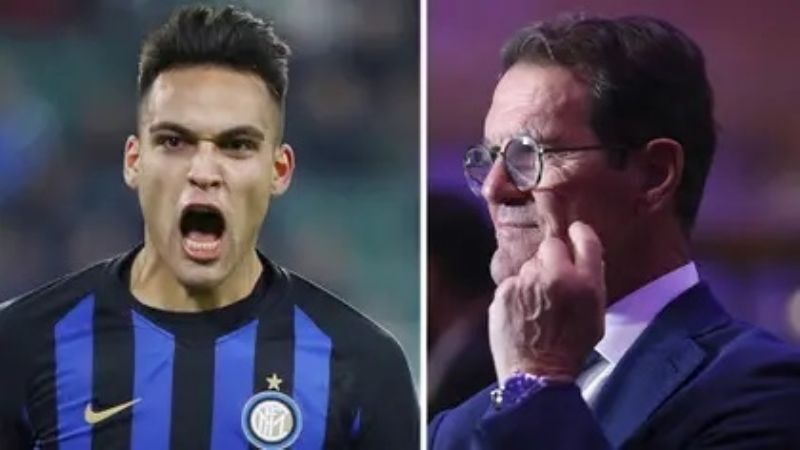 Capello le aconsejó a Lautaro Martínez quedarse en Italia