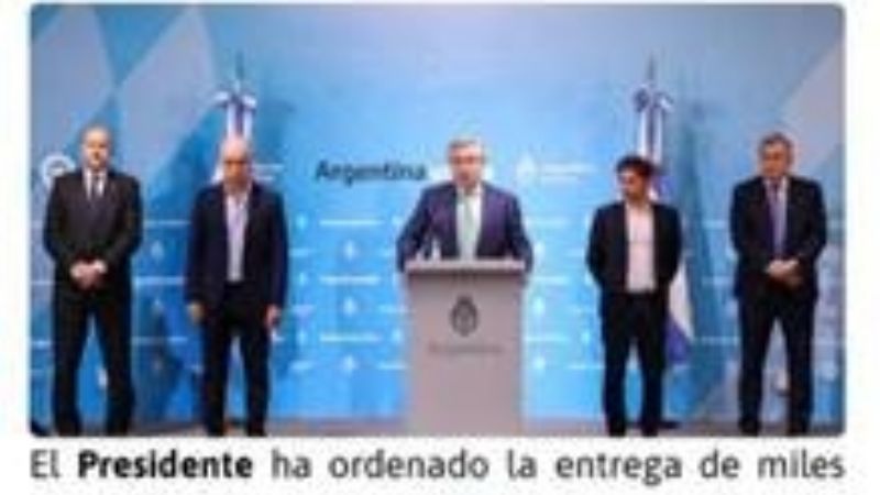 ANSES no solicita datos de ningún tipo y en ningún caso