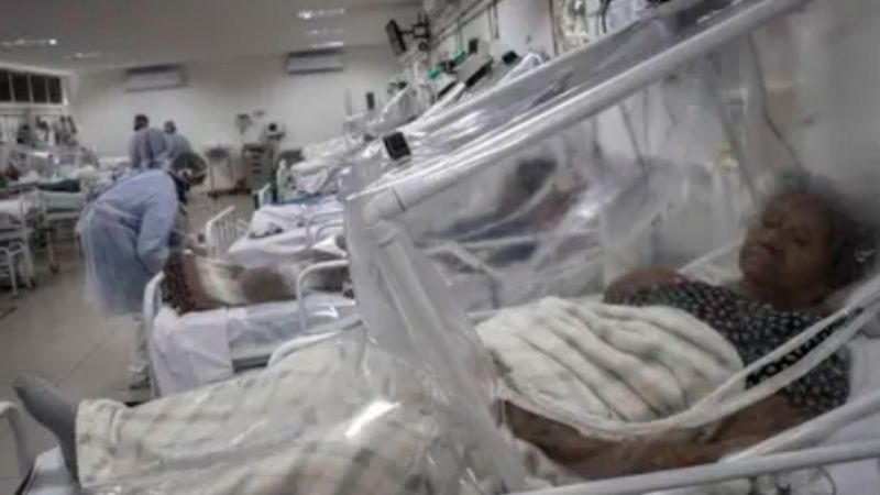 Brasil registró 1.188 muertes por coronavirus