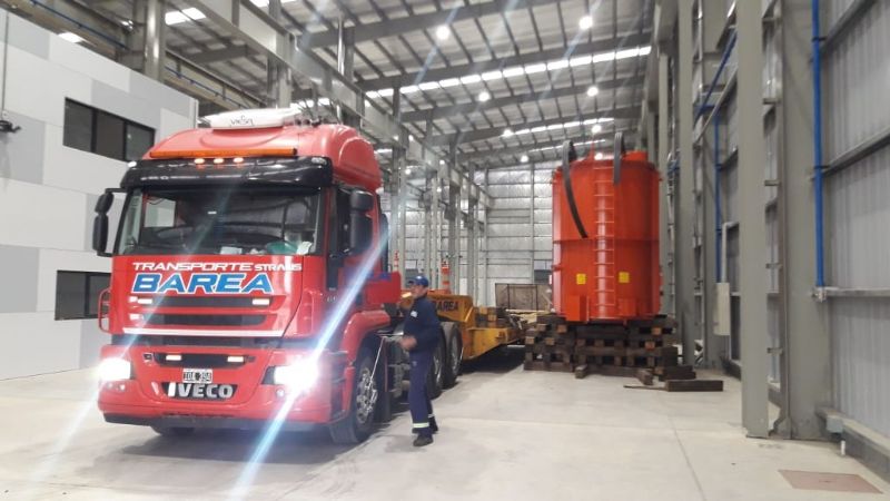 Llega a Catamarca el transformador para la línea San Martín-ET Valle Viejo