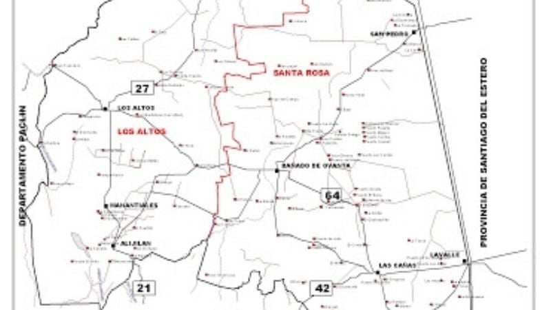 22 de mayo: Día de la creación del departamento Santa Rosa