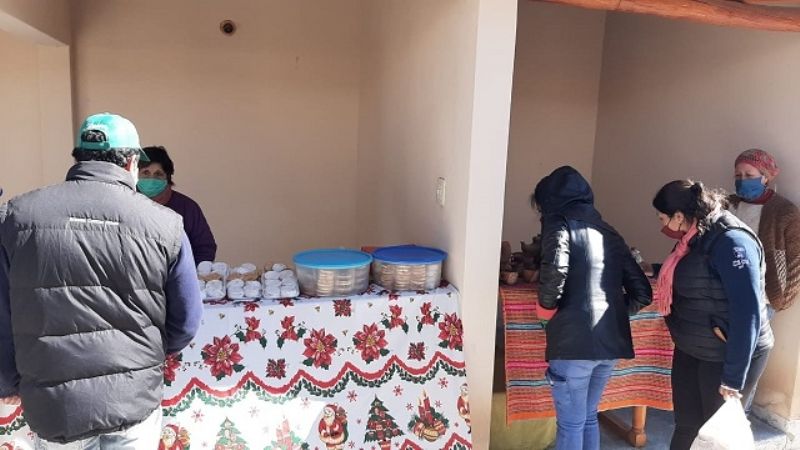 Reabrió la feria de artesanos en San José