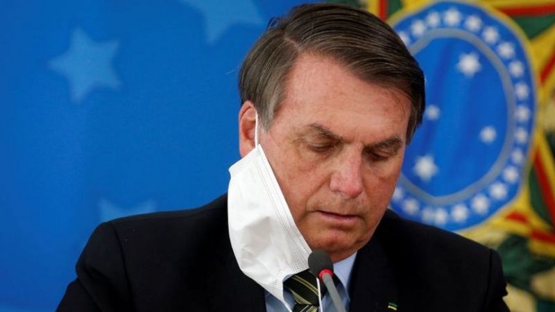 Brasil está segundo en contagios y Bolsonaro acorralado