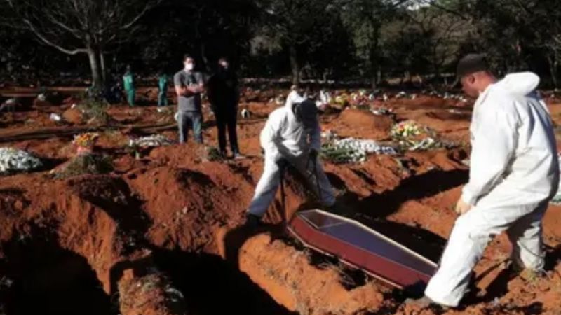 Brasil volvió a registrar más de 1.000 nuevas muertes