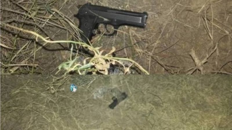 Le robaron la pistola a un policía