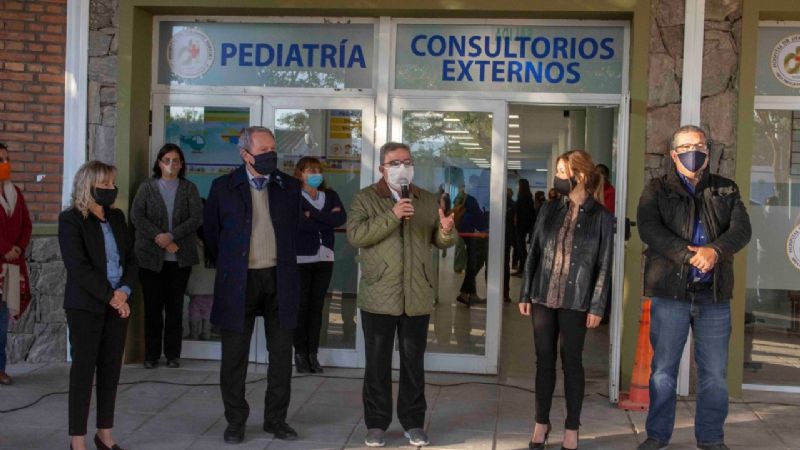 Inauguraron las refacciones y mejoras del hospital de Villa Dolores