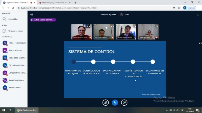 Histórico: Primeros egresados a través de plataforma virtual