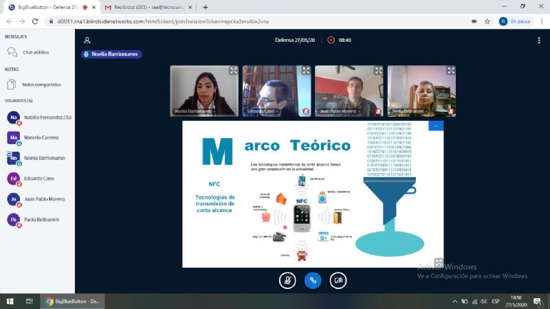 Histórico: Primeros egresados a través de plataforma virtual