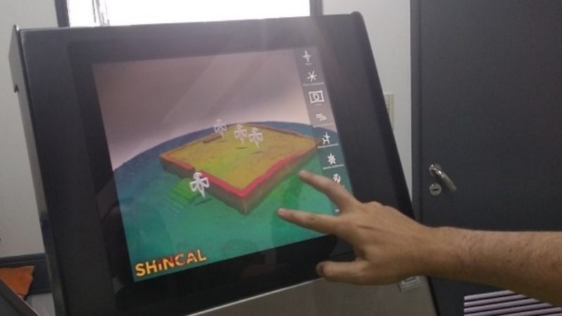Desarrollan un dispositivo interactivo para navegar por El Shincal