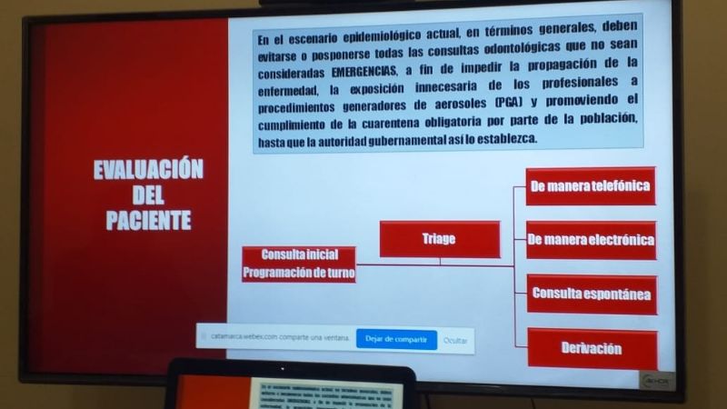 Capacitan a odontólogos del interior